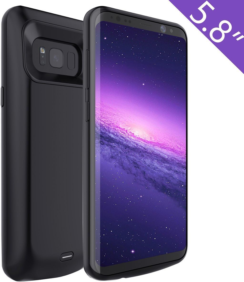 Galaxy S8 Battery Case, Enligten 5000mAh Rechargeable