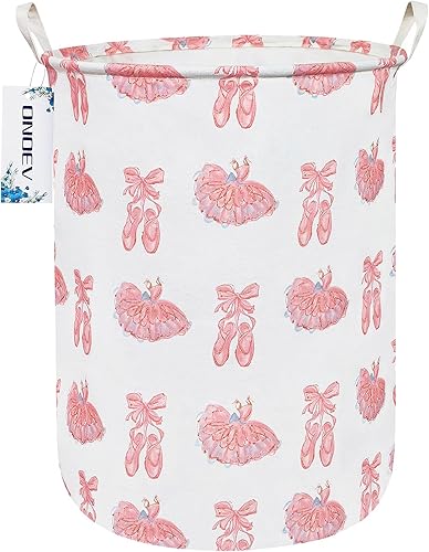 Miniatura 11 de Contenedor redondo de tela para almacenamiento, cesta decorativa, cesta organizadora con asas, para almacenamiento de ropa, libros y artículos