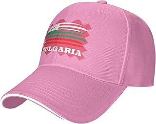 America Flag Bulgaria Bulgarian Baseball Cap Novelty Distressed Washed Denim Dad Trucker Hat Adjustable