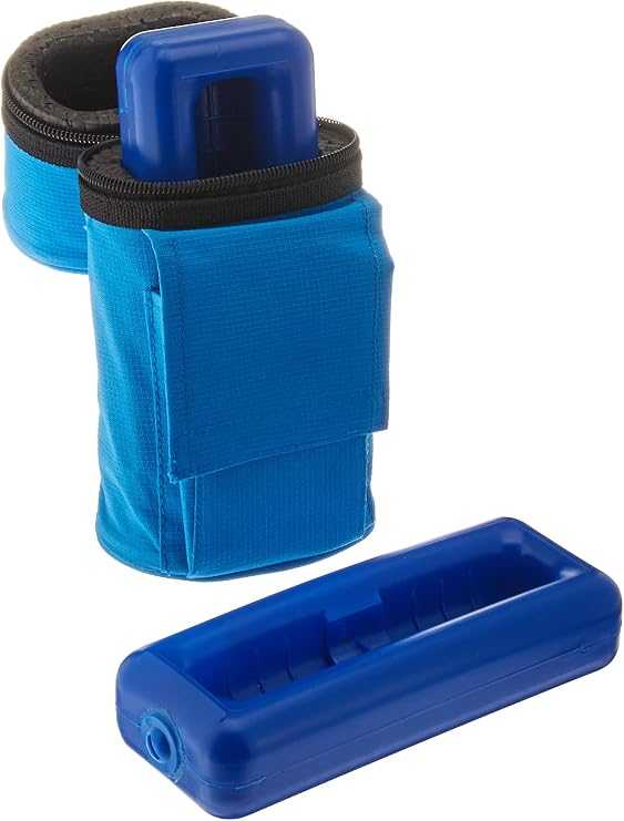 Medicool Insulin Protector Compact Case 2 Freezer Cooling Pack 16 Hours Cool for Diabetic | IP Blue