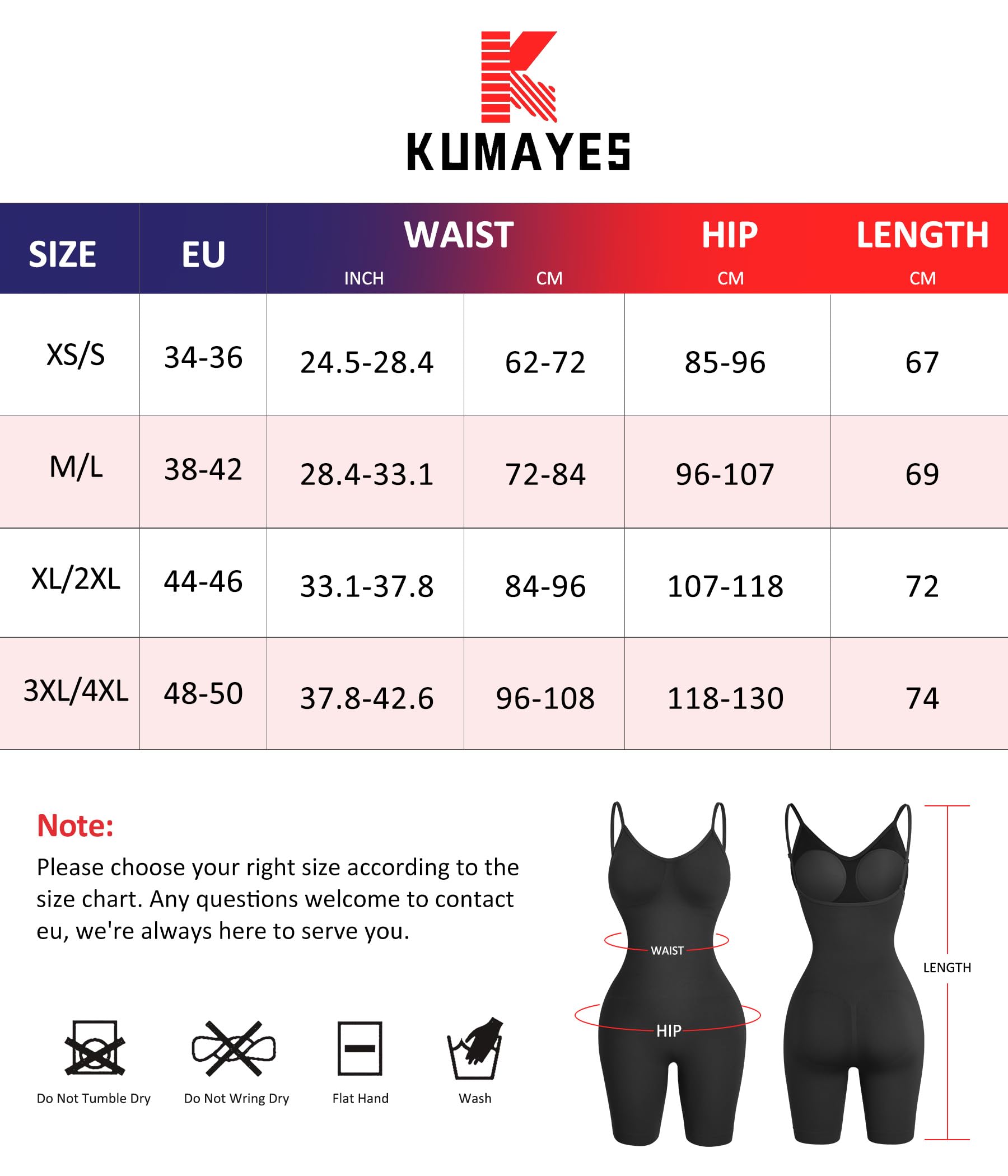 KUMAYES Gainant Minceur Ventre Plat Invisible Combinaison Body Sculptant Femme Gaine Culotte Amincissante pour les Cuisses Réglables Shapewear