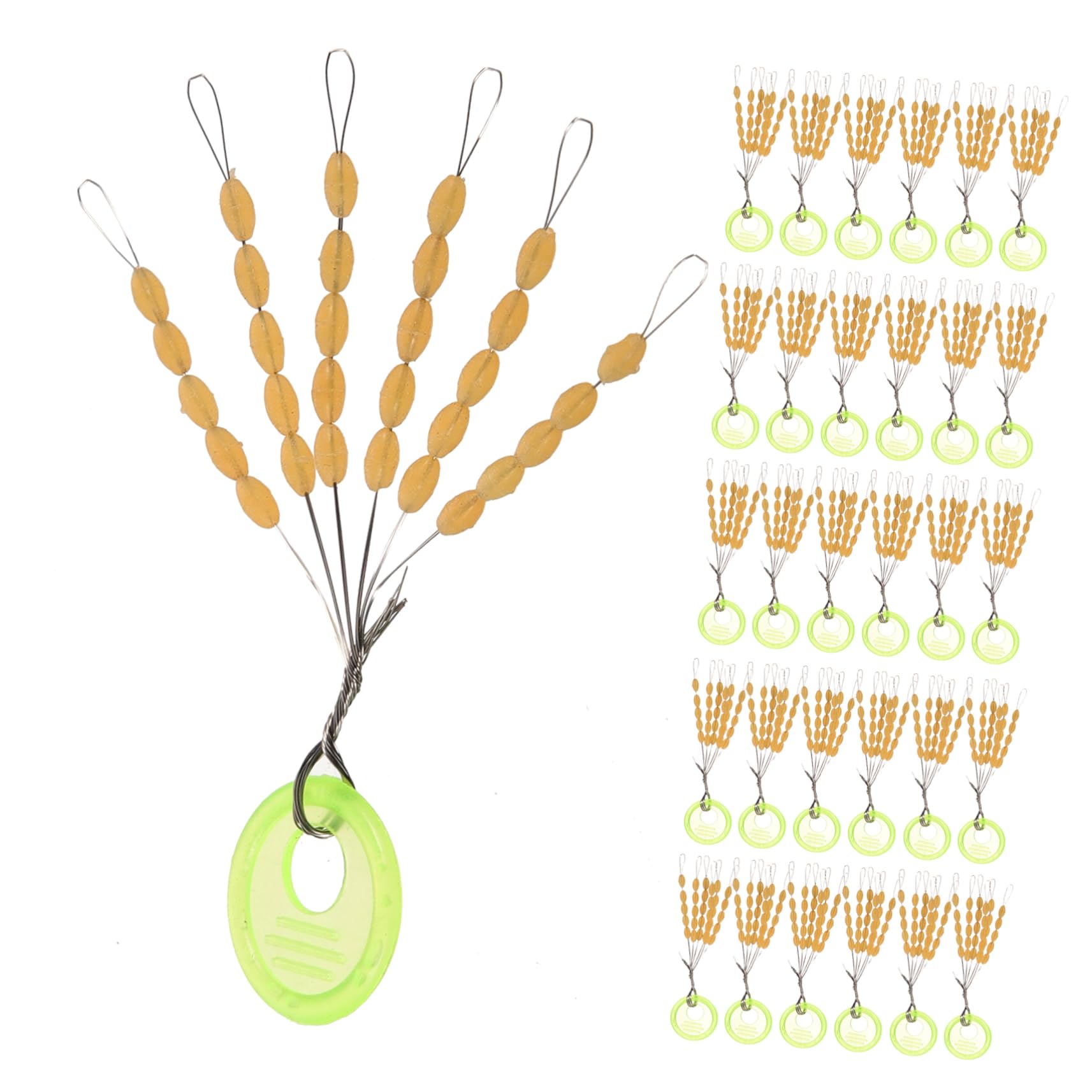 TOYANDONA Accessoires Flottants Flotte Accessoires De Pêche en Mer S'arrête Pêche À La Mer Pêche Au Bouchon Perles D'arrêt De Pêche Plastique