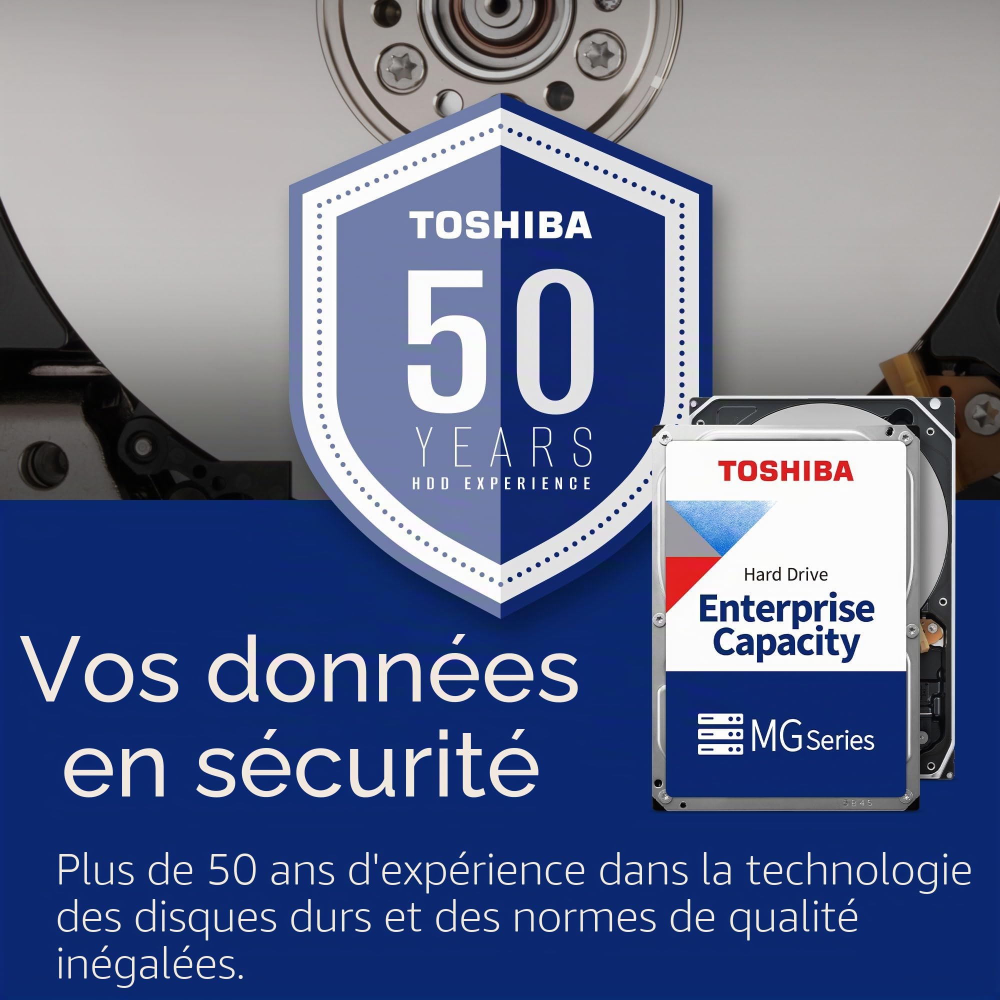 Toshiba Mg10-D Series Mg10ada800e - Festplatte - 8tb - Intern - 3,5" (8,9 Cm) - Sata 6gb/s - 7200 Rpm - Puffer: 512mb (mg10ada800e)