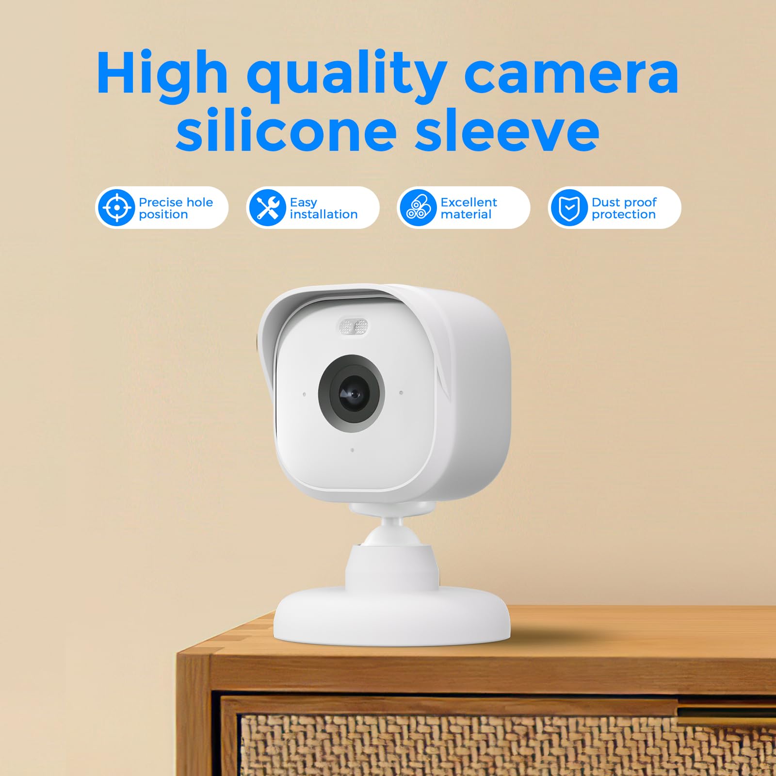 Custodia in silicone per Blink Mini 2 (2024) perfetta vestibilità con