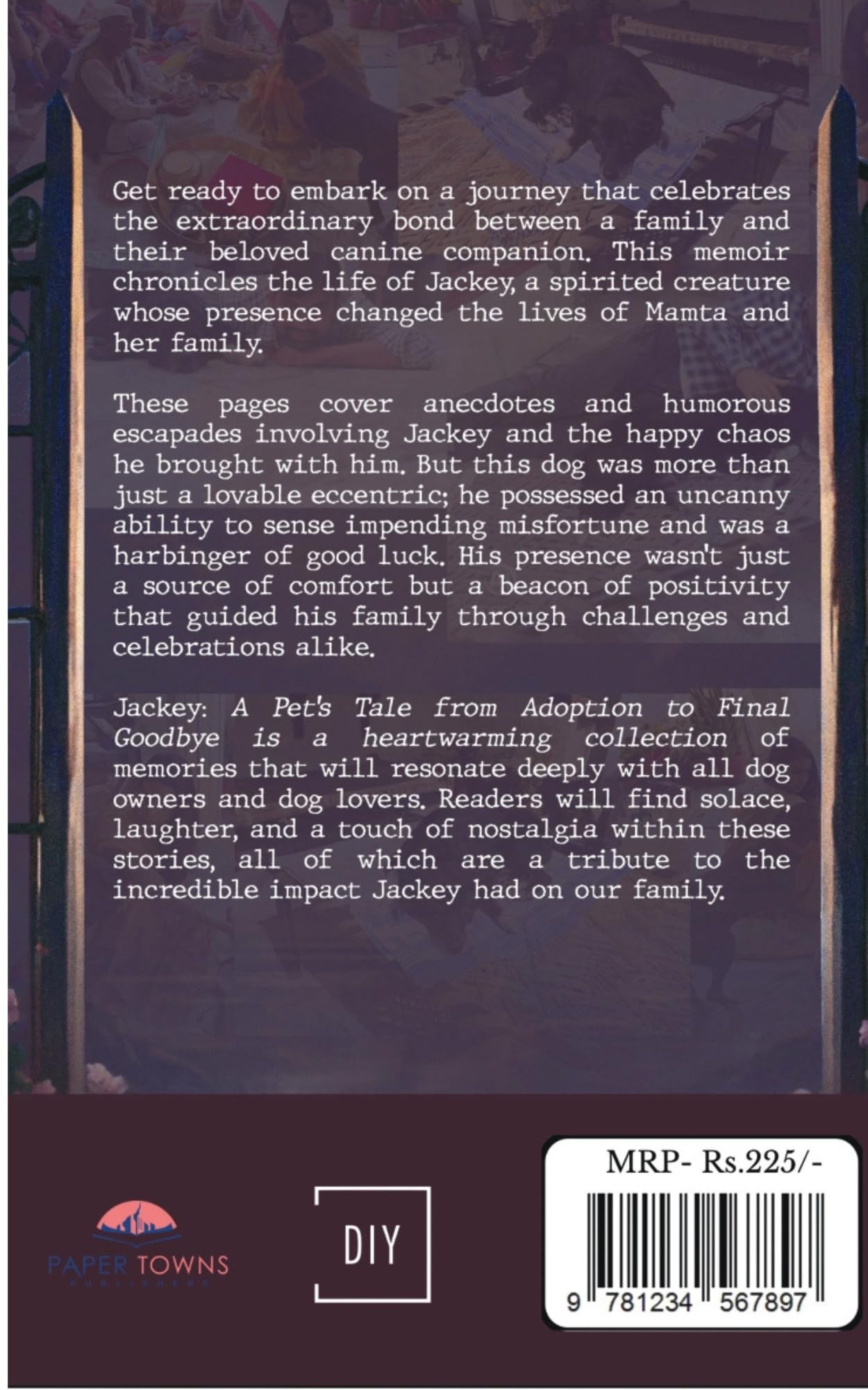 Jackey- A pet's tale from adoption to final goodbye 1