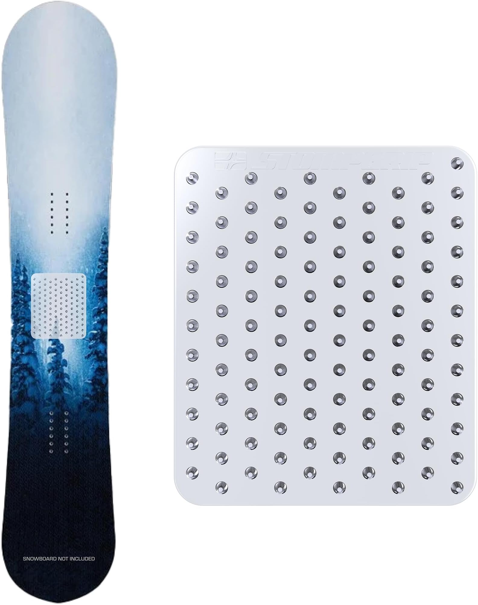 StompgripPremium Snowboard Stomp Pad | Pro Mat Super Volcano | Pro Collection | 3D Design