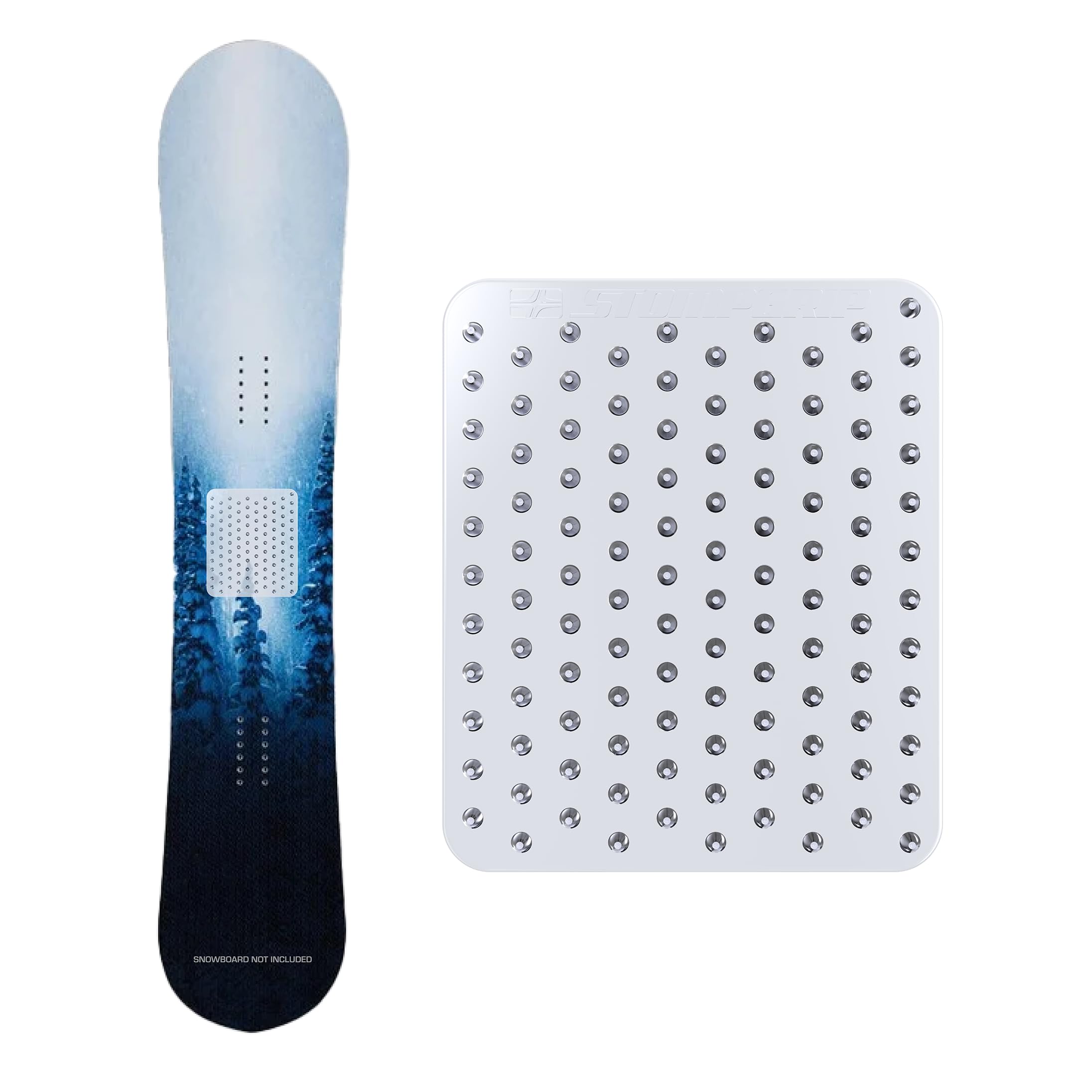 StompgripPremium Snowboard Stomp Pad | Pro Mat Super Volcano | Pro Collection | 3D Design