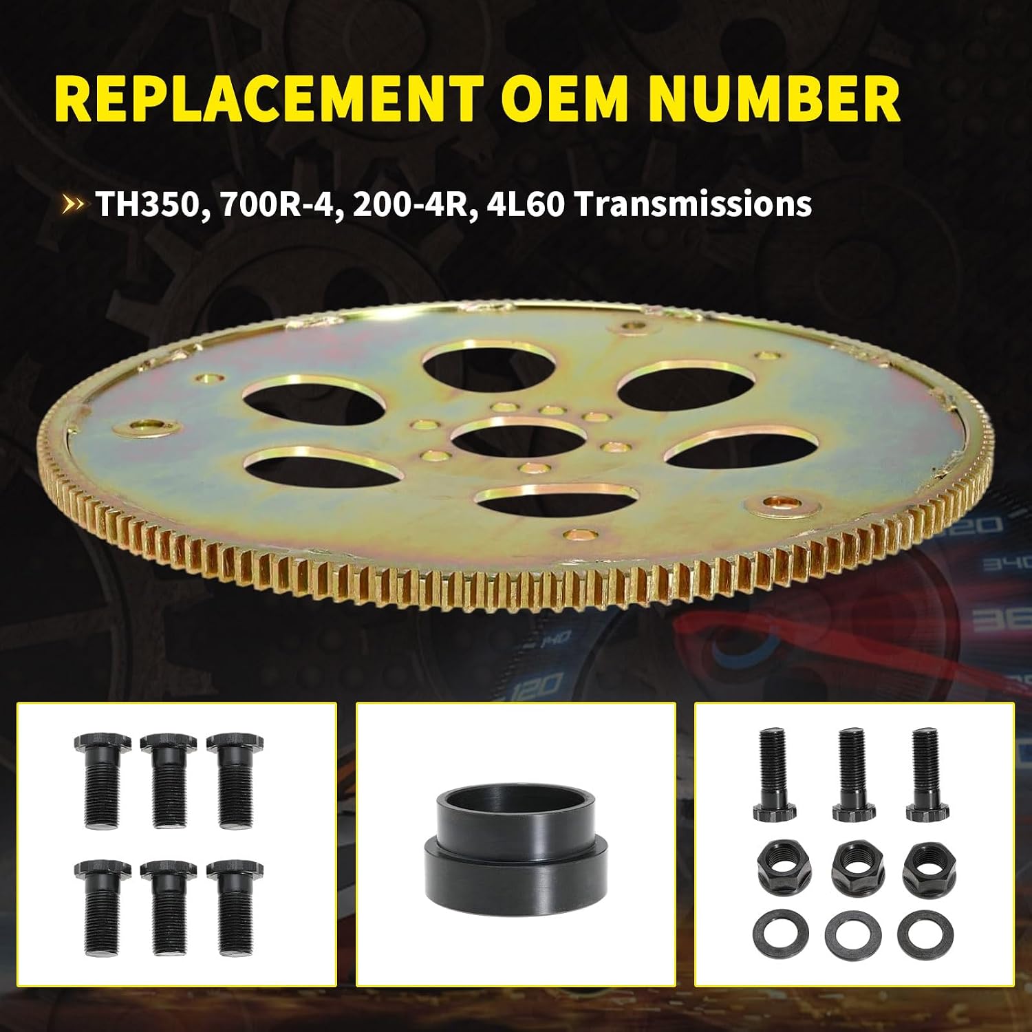 57534610 Flexplate Adapter Kit Compatible with 1997-2007 GM Gen III
