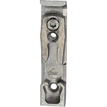 Roto Centro 6482381900 6482381900 Tilt and Tilt Adjustable, Mortisable Zinc Silver
