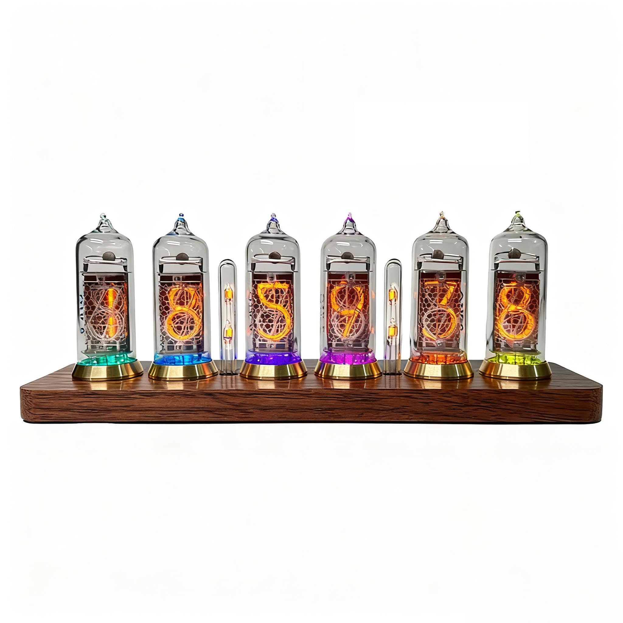 Amazon.com: TPHRAVAL Nixie Clock ex-USSR IN-14 Glow Tube Clock