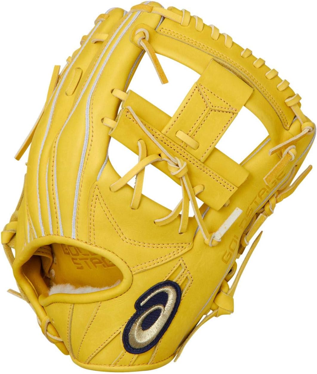 ASICS 3121A654 GOLDSTAGE i-Pro Gold Stage i-Pro LH (Right Throw) Hard Glove Infielders Size 6