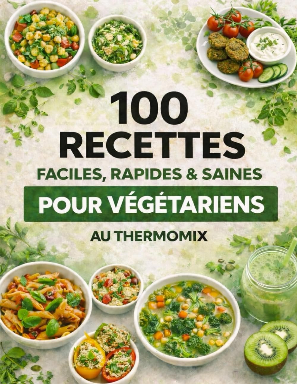 100 Recettes Faciles, Rapides et Saines pour Végétariens au Thermomix: Des plats équilibrés, gourmands et rassasiants pour le quotidien (La Collection Bien Manger au Thermomix)