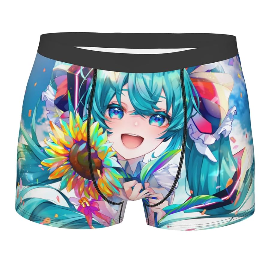Amazon.co.jp: ボクサーパンツ 初音ミク 下着 メンズ ボクサー