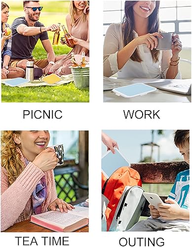 Miniatura 7 de TOPINCN Sandwhich Contenedores de almacenamiento portátil para sándwiches, contenedores reutilizables para almacenamiento de alimentos, caja de