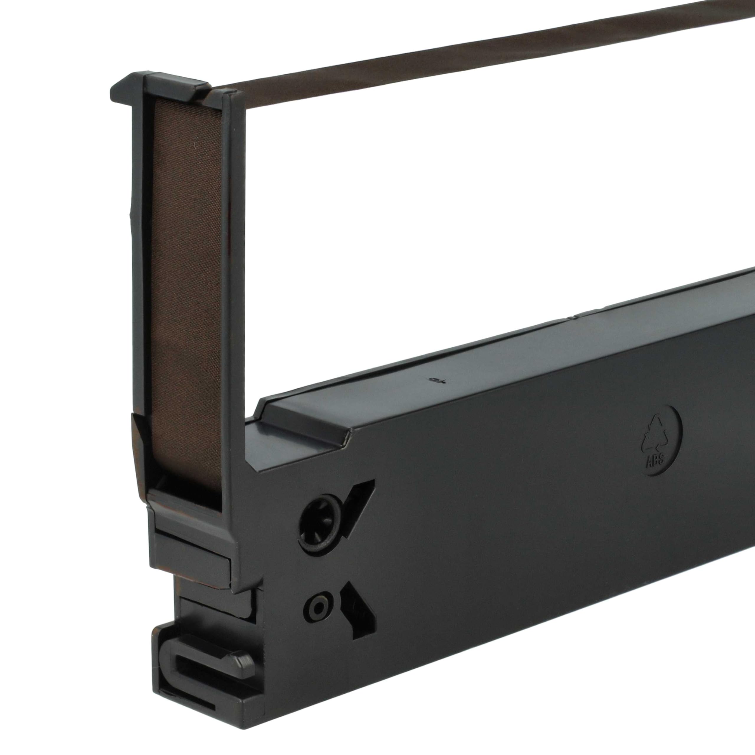 vhbw Ruban encreur compatible Epson TM-U 675, TM-H6000i, TM-H6000, TM-H6000iv imprimante matricielle violet