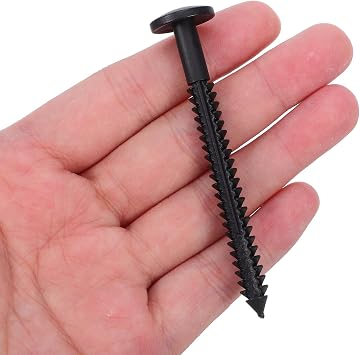 SHINEOFI Shutter Fasteners Plantation Shutter Louvers Repair Pins Plastic with Enhanced Stability and DIY Friendly Design 36pcs Black for Office and Window Repair for Secure Window Panel