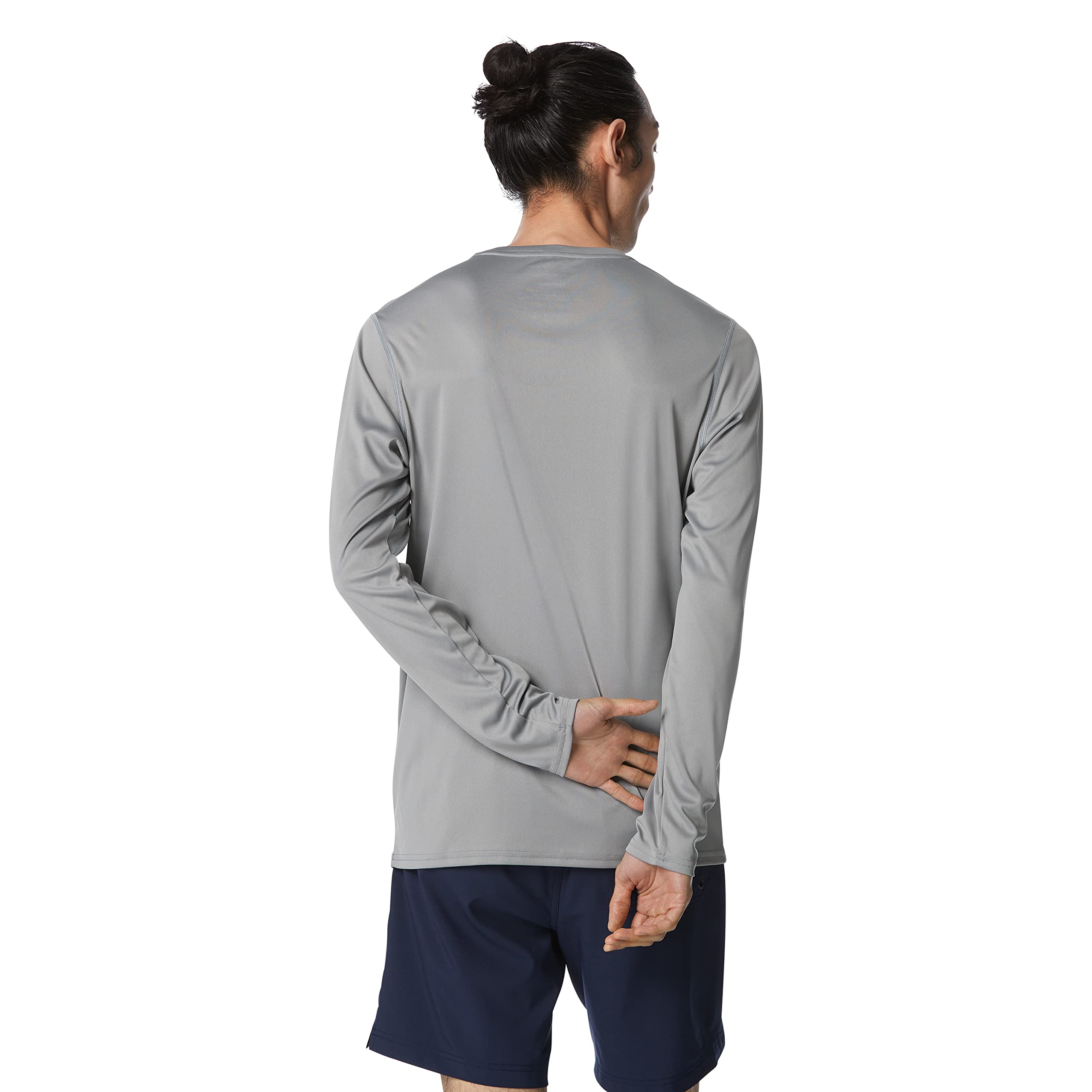 Speedo Camiseta de Baño de Manga Larga con Diseño Gráfico Camiseta Rash Guard Hombre (Pack de 1)