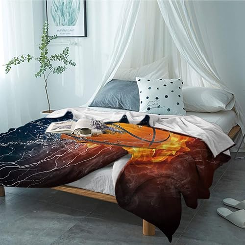Miniatura 4 de Manta Singingin de franela ultra suave para la cama, manta de felices Halloween, diseño de mansión, manta para todo el año, manta cálida, mullida,