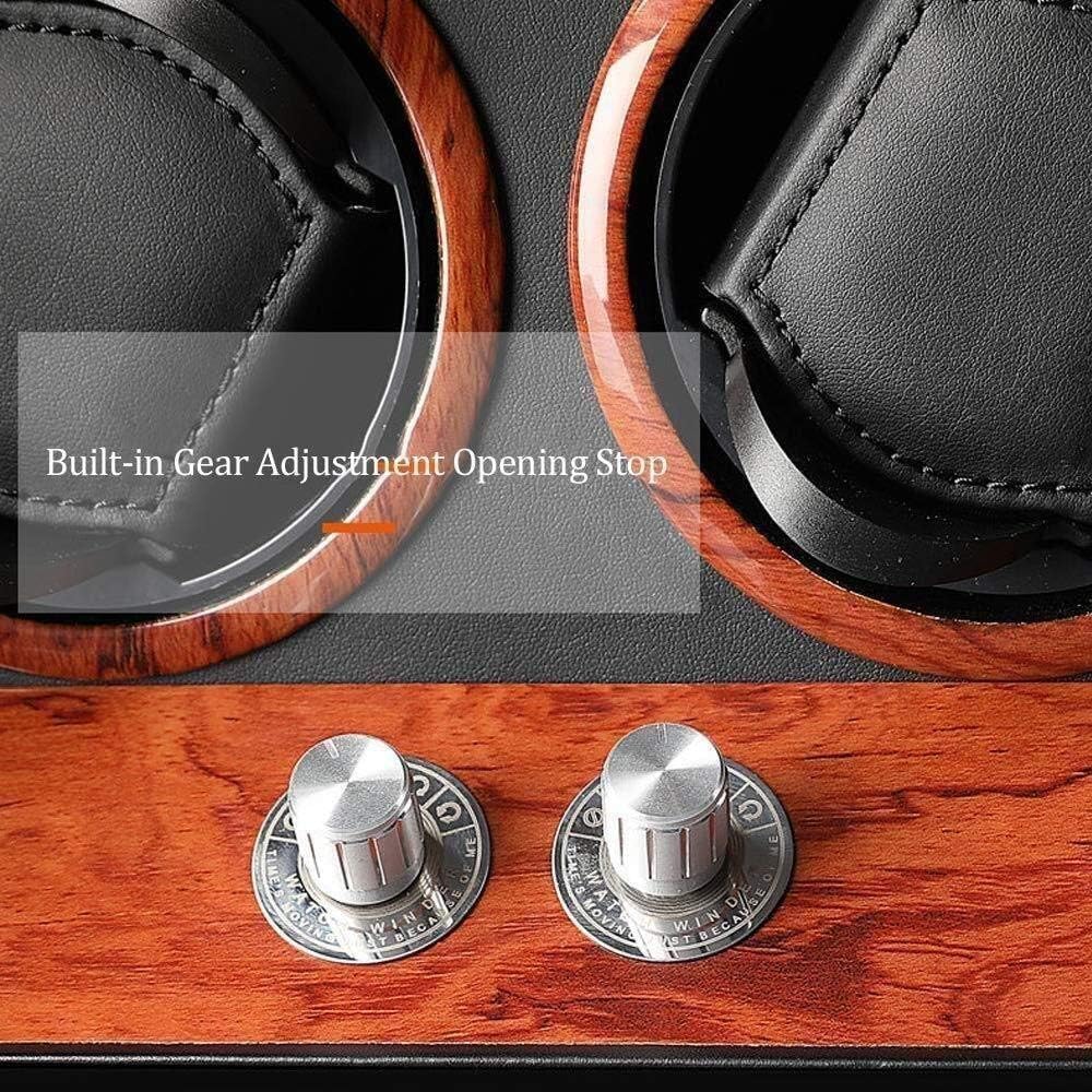 FENOKD Automatic Watch Winder,Shaker Mechanical Stand Rocker Turn Table Shaker Cover Stop Fashion