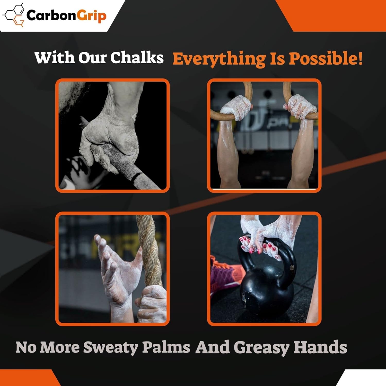 Carbon Grip Climbing Liquid Chalk Gymnastics Bar Climbing Pole