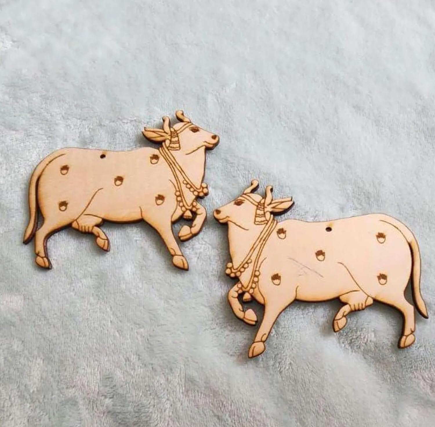 Deep Print Mart Pichwai Cow Cutout | 6 Inch Pre-Marked Wooden MDF Shape | 3mm Thick Craft Cutout for DIY Art, Home & Room Decor (2)-image-22
