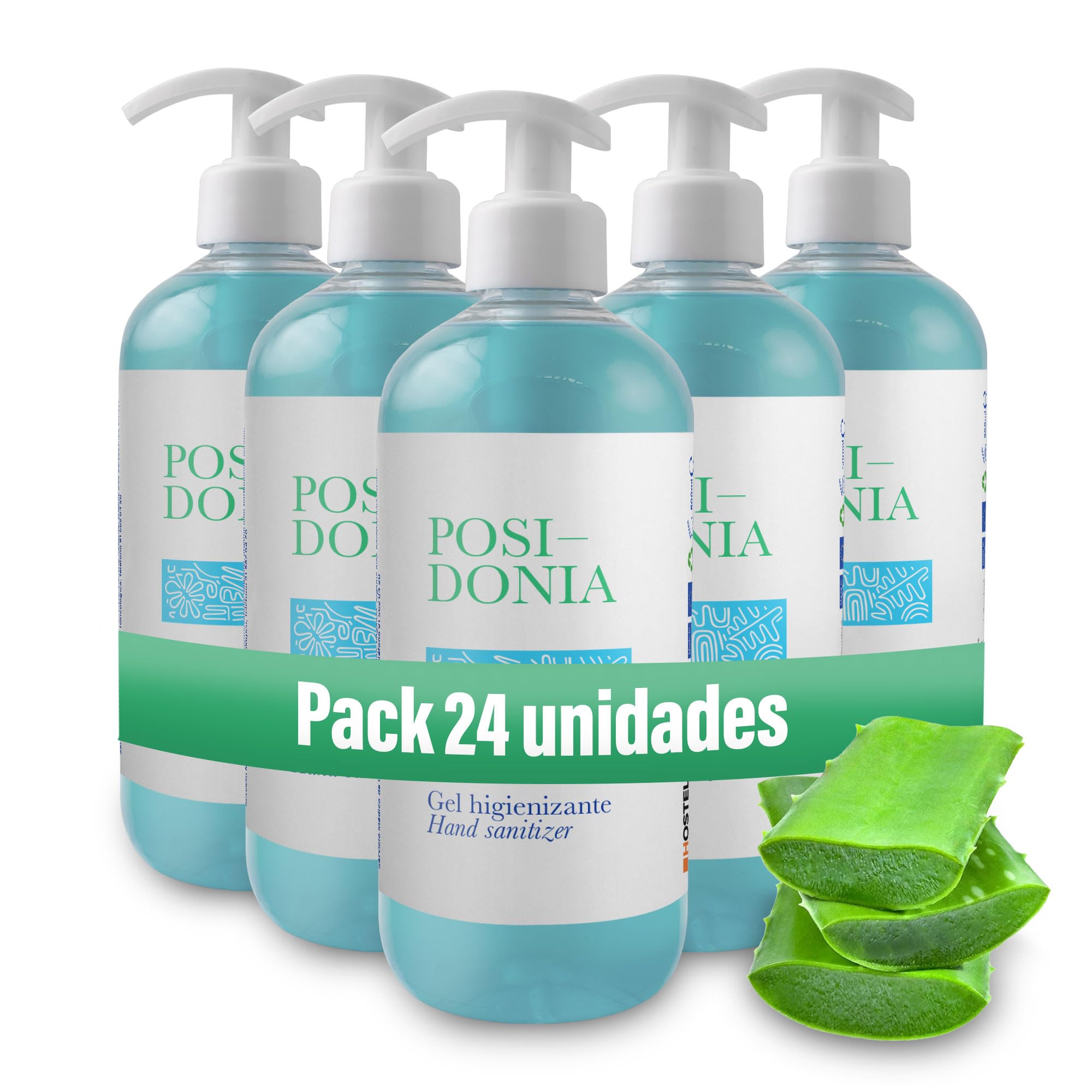 Gel higienizante de manos Colección Posidonia 500 ml (Caja 24 botellas)