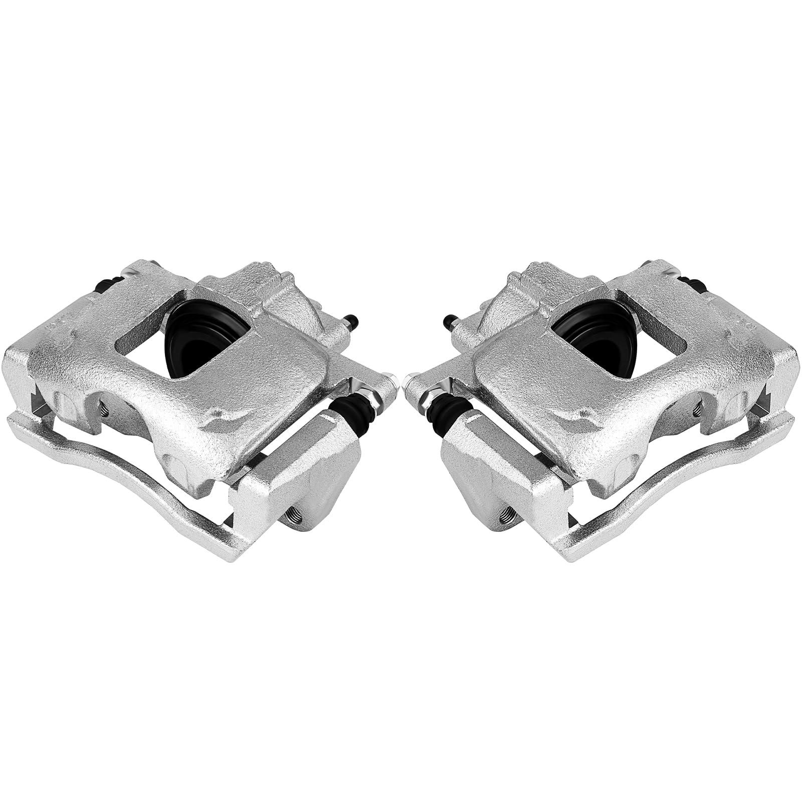 SCITOO Front Left+Right Brake Calipers With Bracket 18B5045 18B5044 Compatible For Chrysler 2008-2012 For Dodge 2007-2016 For Jeep 2007-2012 For Ram 2012 For Volkswagen 2009-2012