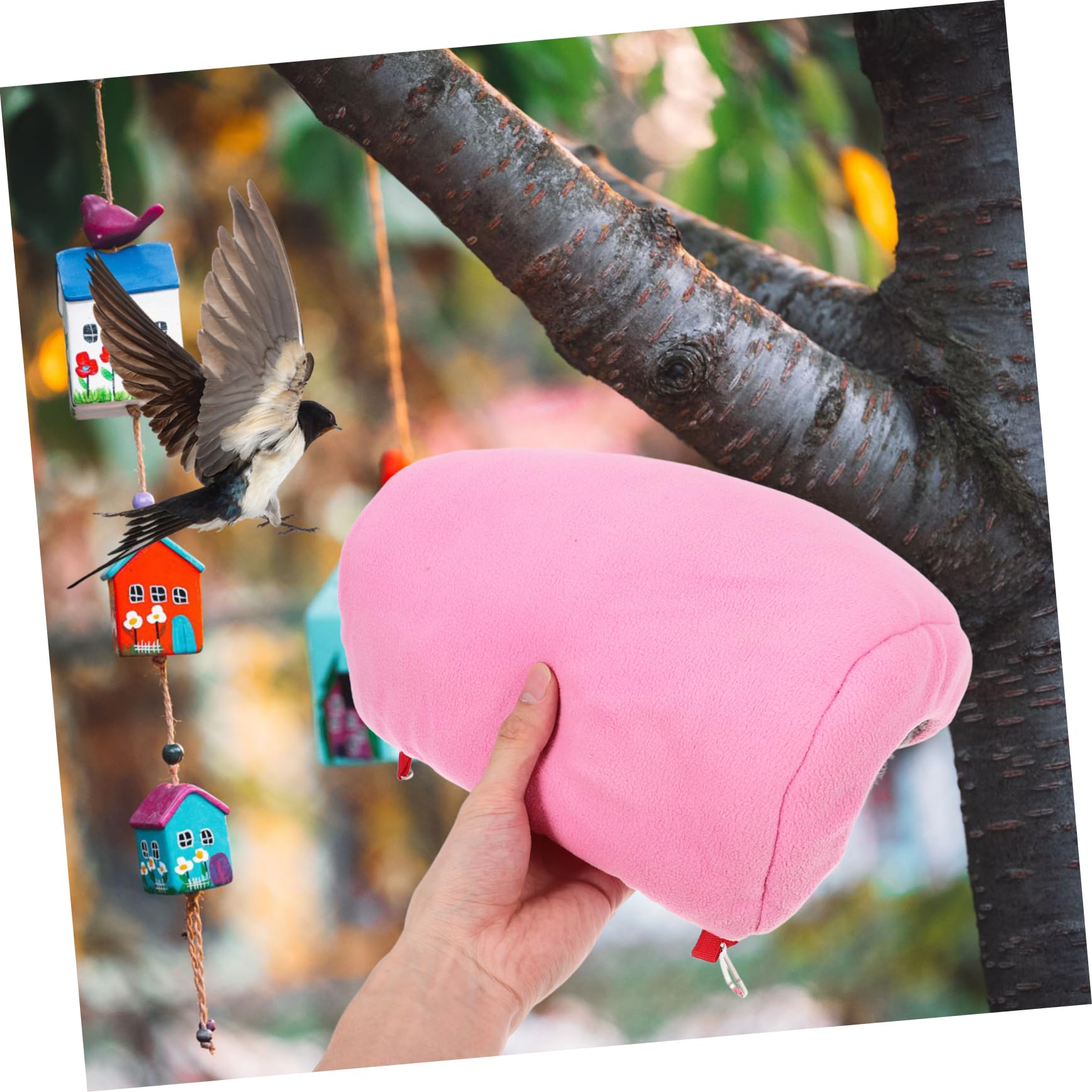 minkissy Hamaca de Loro Caliente de 3 Piezas Colgante Loro cálido Cama de pájaro Loro Hamaca pájaro Dormir casa Loro Colgante Cama pájaro Dormir Hamaca pájaro casa pájaros Hamaca Invierno