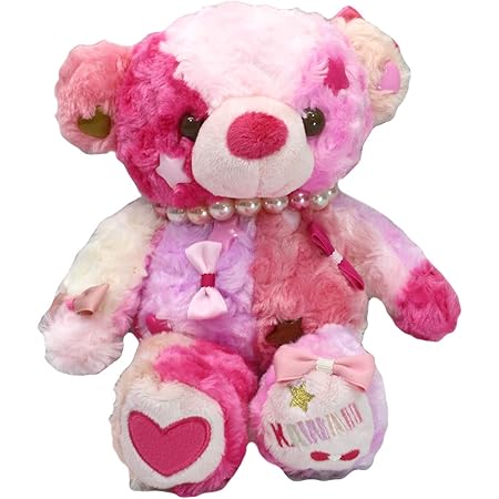 Kawaiiベア M モモ Momo ぬいぐるみ テイクオフ くま ピンク カラフル プレゼント メーカー直送