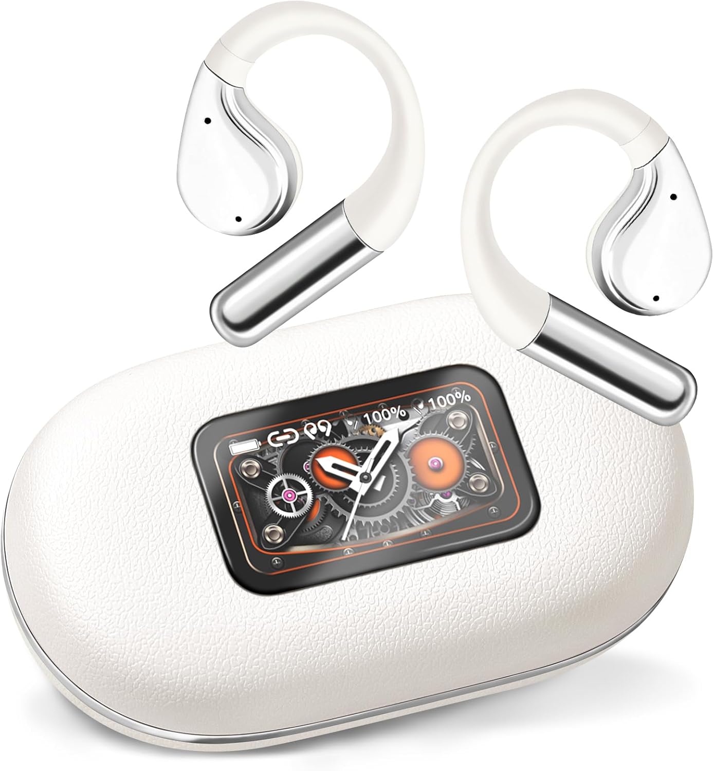 Ai Language Translation Earbuds,Earbud Translating in Real Time Open Ear Translator audifonos audífonos auriculares traductores tiempo de idiomas inglés español Bluetooth Wireless Headphones Earphones