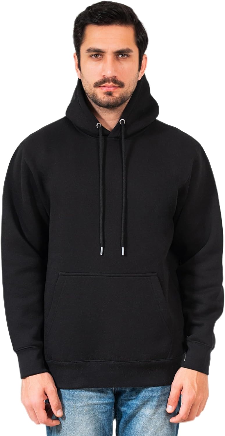 Heavyweight Fleece Hoodie 300 GSM 9 Oz Double Layered Hood