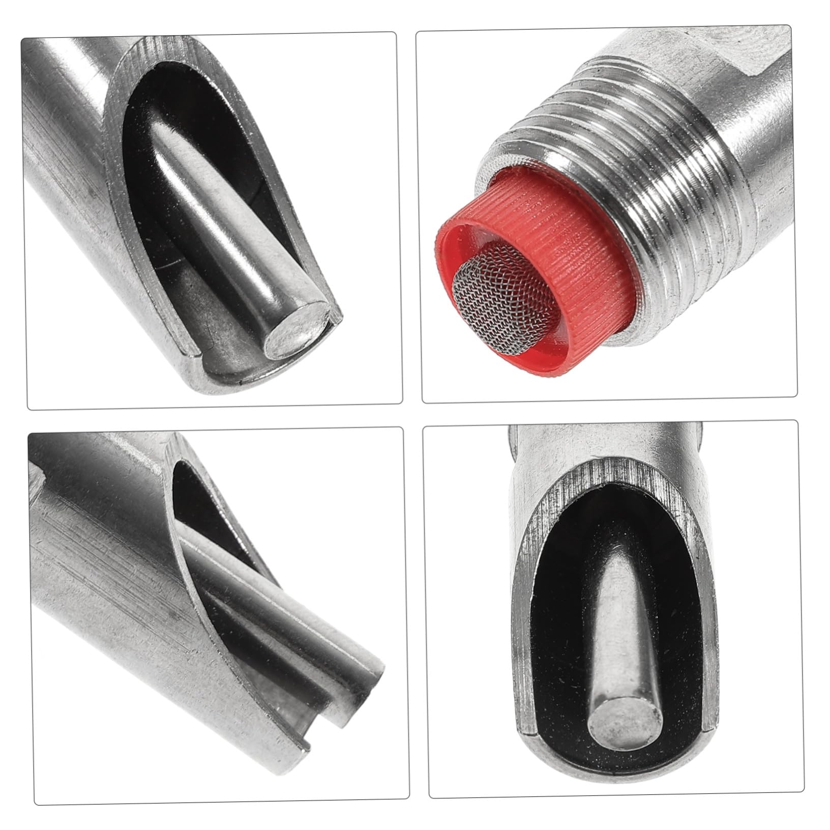 Abbeveratoio per Suini in Acciaio Inox 10 Pezzi Automatico Anti-spruzzo | Allevamento Bovino e Ovino, Struttura in Polietilene e Acciaio Inox, Manutenzione Semplice, Riduce Sprechi D'acqua