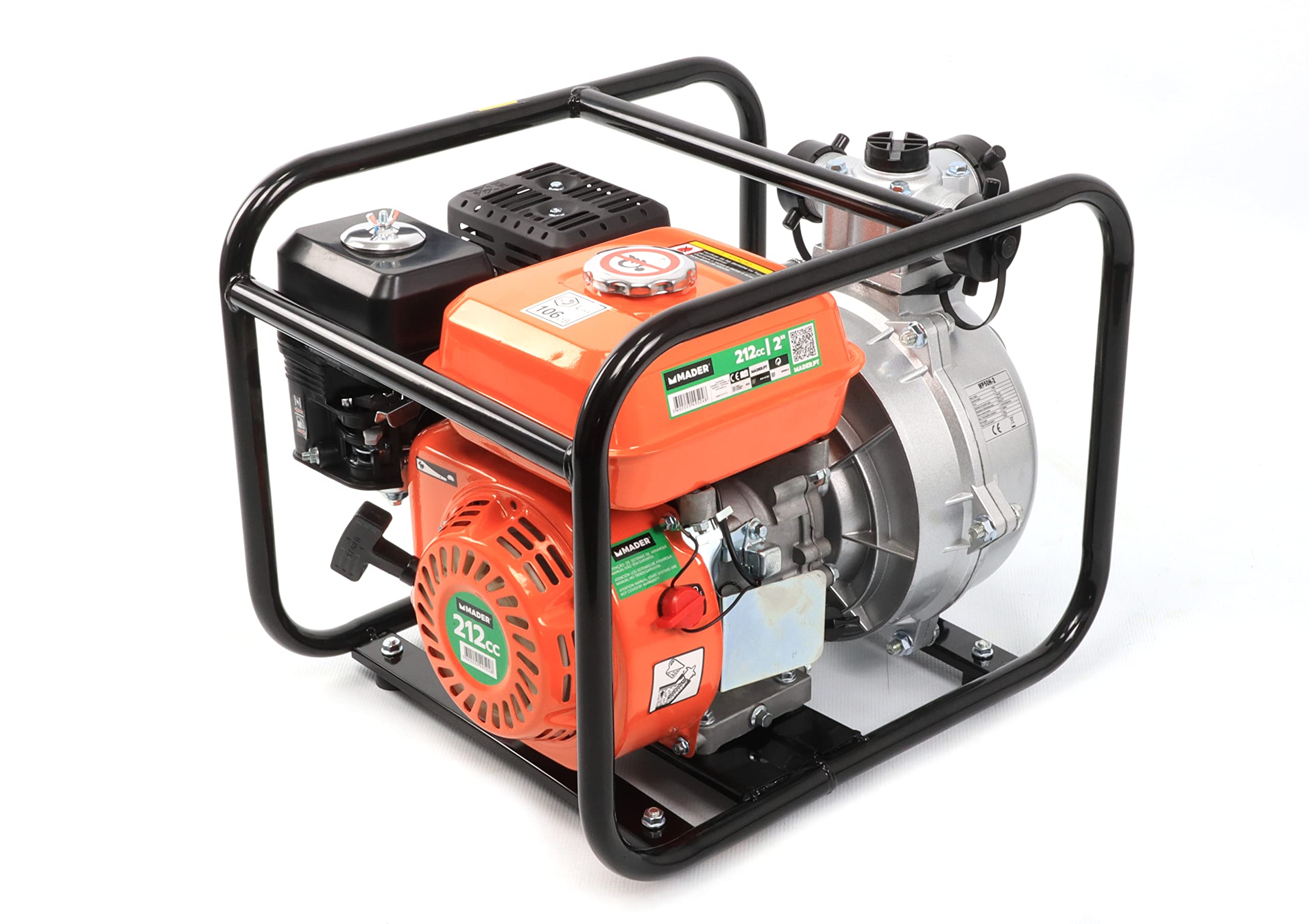 Motobomba Alta Presión, 212cc, 2" - MADER® | Garden Tools - 49524