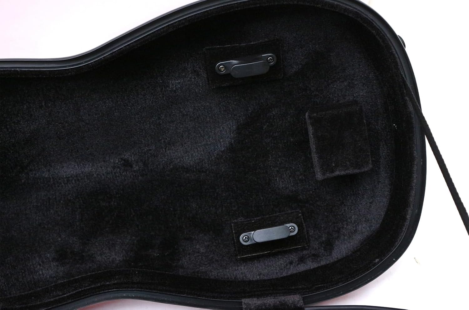 Full Size 4/4 Carbon Fiber Violin CaseFiber Hard Case Waterproof with Hygrometer Backpack Straps for Professional Protection Multiple Colors To Choose From (pink)
