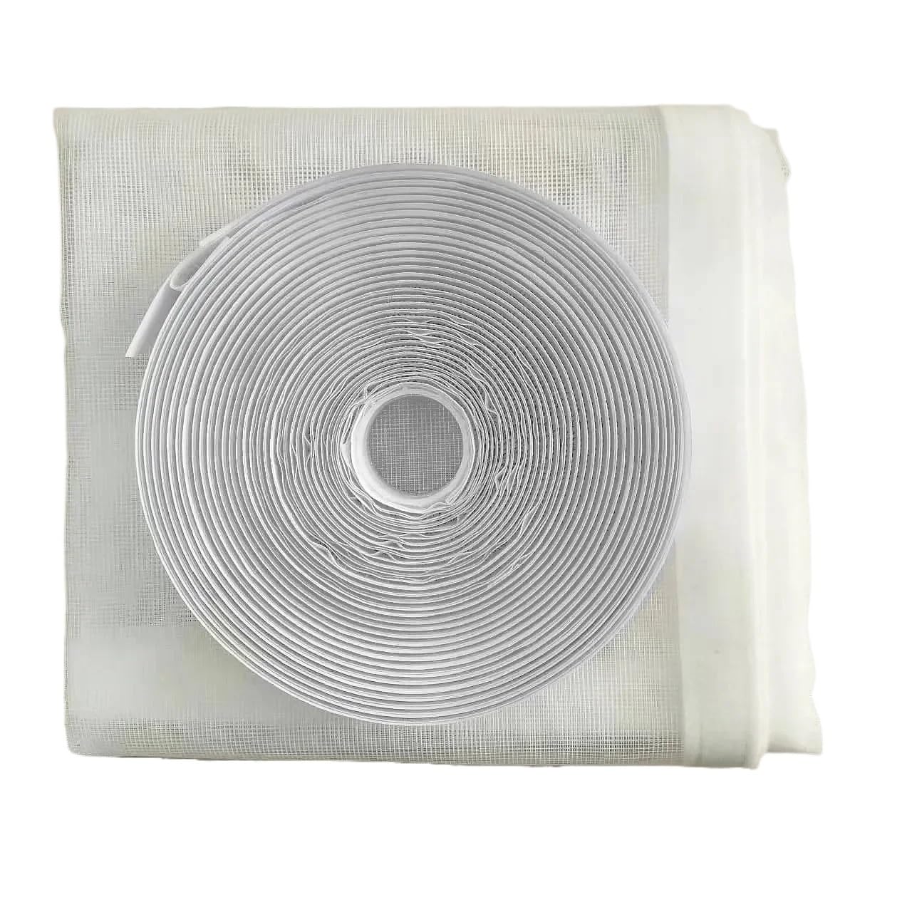 ZYEFGMFRQ 1set White 90/100/110/120cm Mosquito Nets For Window Anti-mosquito Screens Mesh Anti Insect Air Tulle Fiberglass Mosquitoes(White 100cm,150cm)