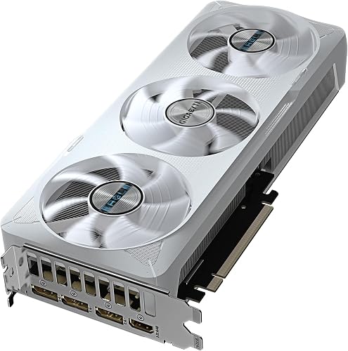 Gigabyte GeForce RTX 5070 EAGLE OC ICE SFF 12G Graphics Card - 12GB GDDR7, 192bit, PCI-E 5.0, 2587 MHz Core Clock, 3 x DP 2.1a, 1 x HDMI 2.1b, NVIDIA DLSS 4, GV-N5070EAGLEOC ICE-12GD - 4