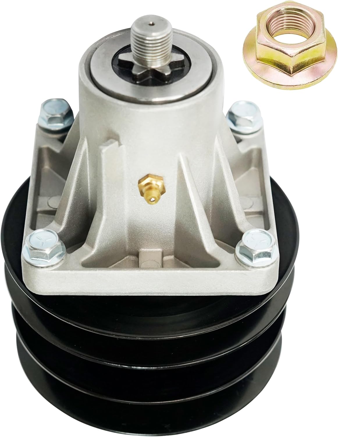 q&p Spindle Assembly Bracket Replaces MTD White Yard Machine 46 inch Deck GT185 LT1800 618-0241 618-0431 918-0241 918-0431