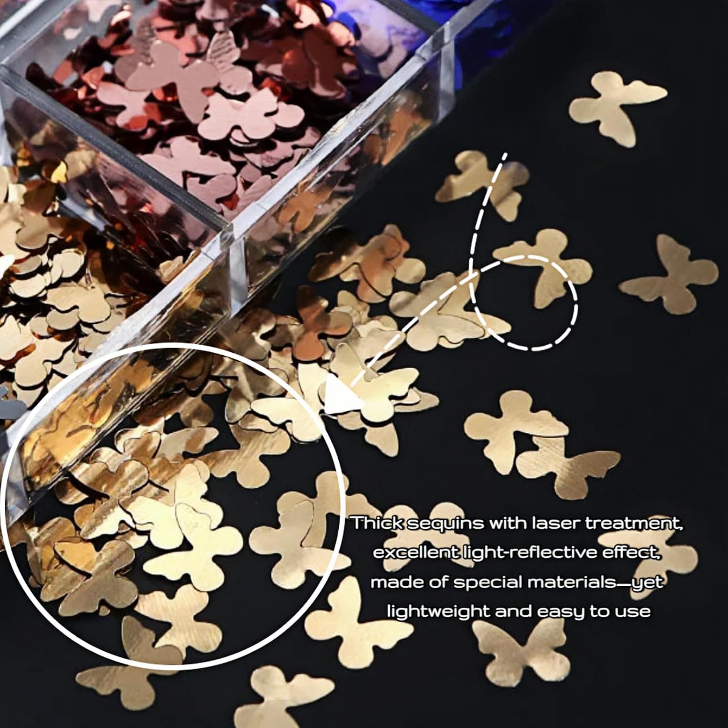 Manicure Nail Art Glitter 12 Colors for Ultrathin Glitters Nail Supplies for Decoration Design DIY Supplies
