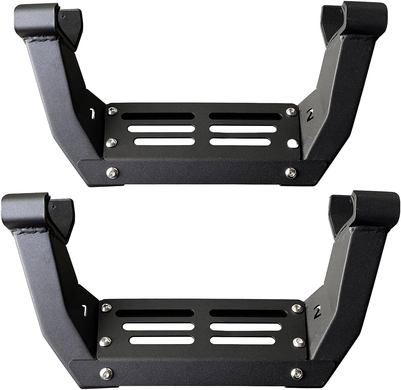 Running Boards Side Steps Compatible with Ford Bronco 2/4 Door with Rock Rail 2021-2026 Side Steps Bar Nerf Bar fit for Bronco Accessories (2 PCS)