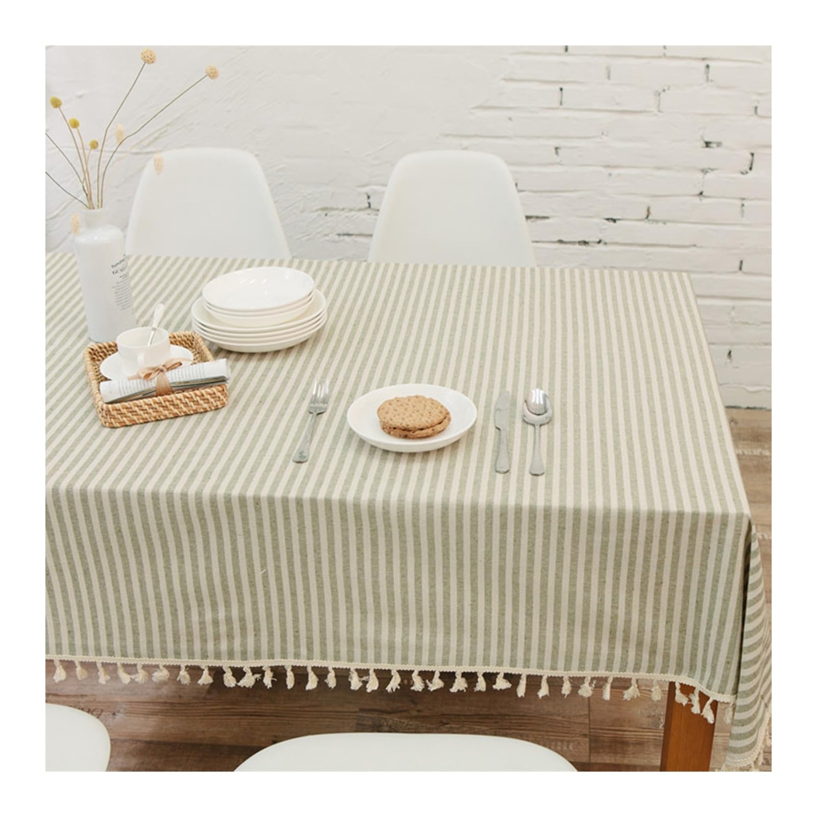 Nappe KnSam anti-taches protégez votre table avec élégance 140x220