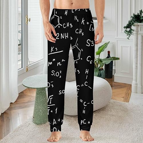 Miniatura 2 de Science Chemistry Equation Men's Pajamas Lounge Sleep Pants Sleep Jogger Pants Sweatpants for Home