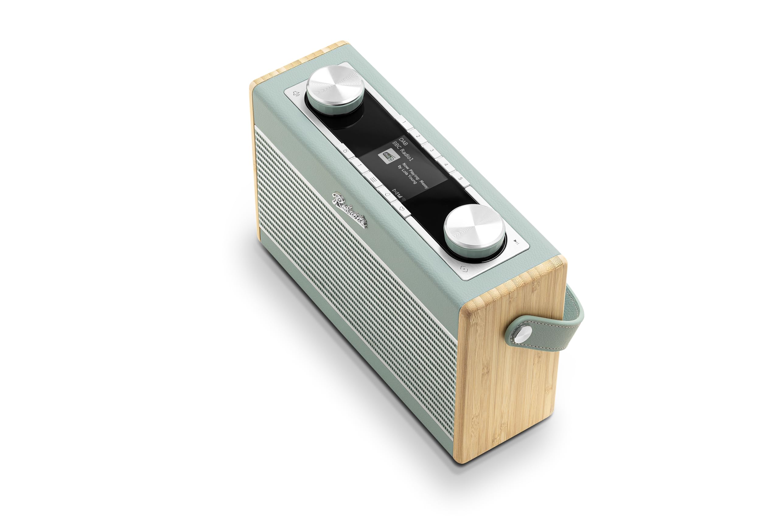 Rambler Max, Radio Portable connectée, Dab+/FM/Bluetooth/WiFi Bleu Ciel