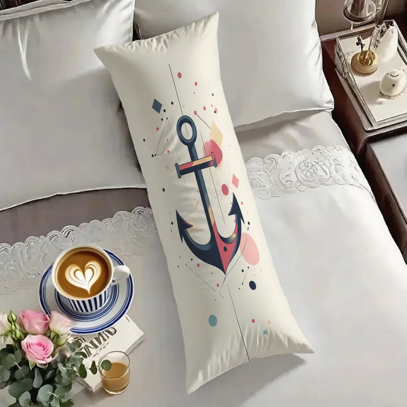 Taie d'oreiller 60x180 avec fermeture éclair pour protéger votre long coussin