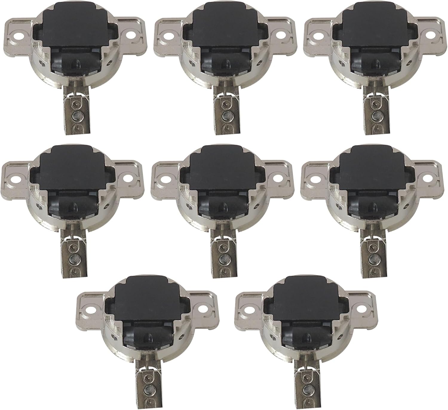 Replacement Hinges for Blum Compact 33 Cabinet Doors, 110° Opening, 8-Pack Fits Back Model 30.310-11.02, Easy to Install