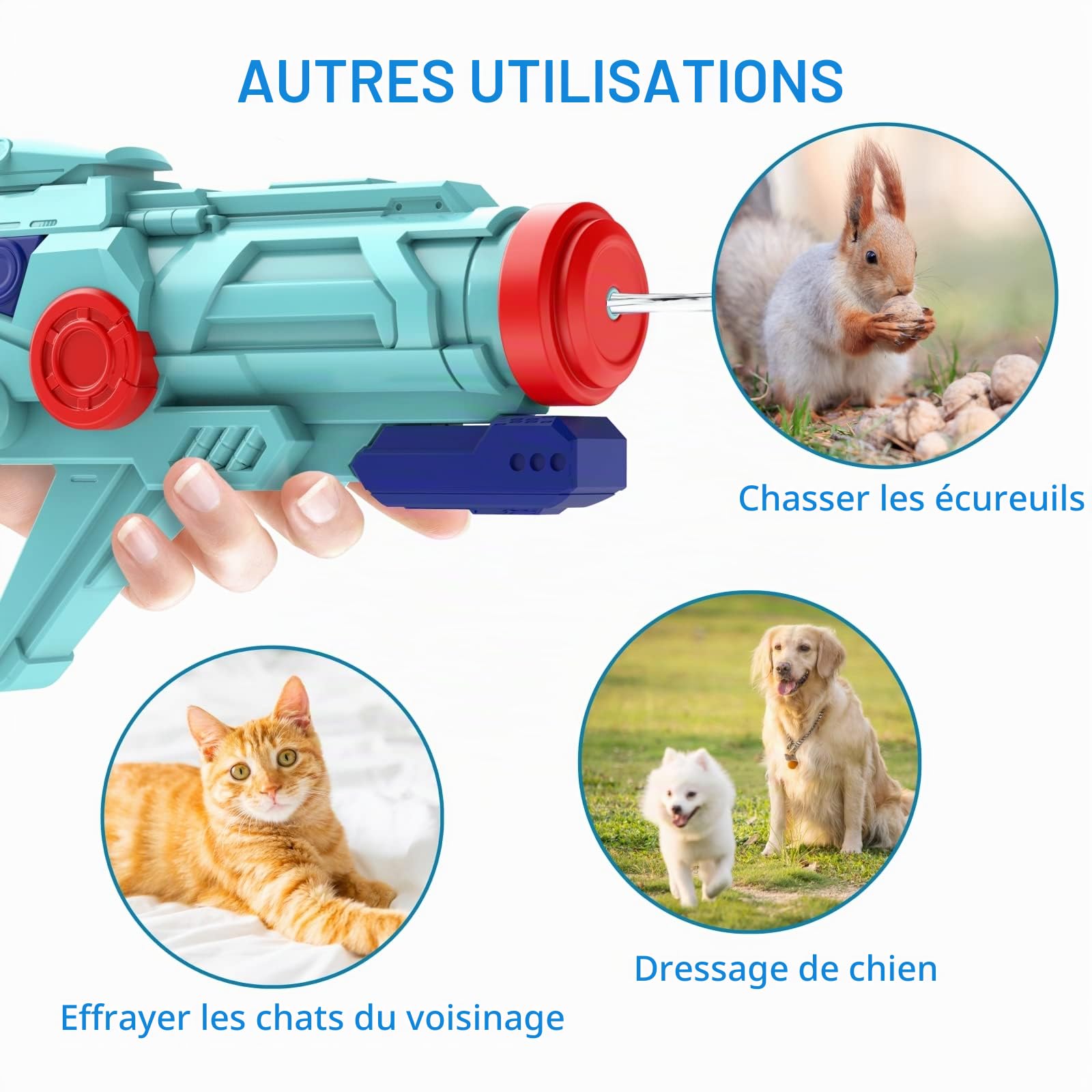 Pistolet à Eau pour Enfants et Adultes, 4 PCS XXL Fusils à Eau 22" Puissant avec 750ML, Water Soaker Guns Longue Portée 8-10M, Jouet d'Été pour Piscine, Jardin et Plage
