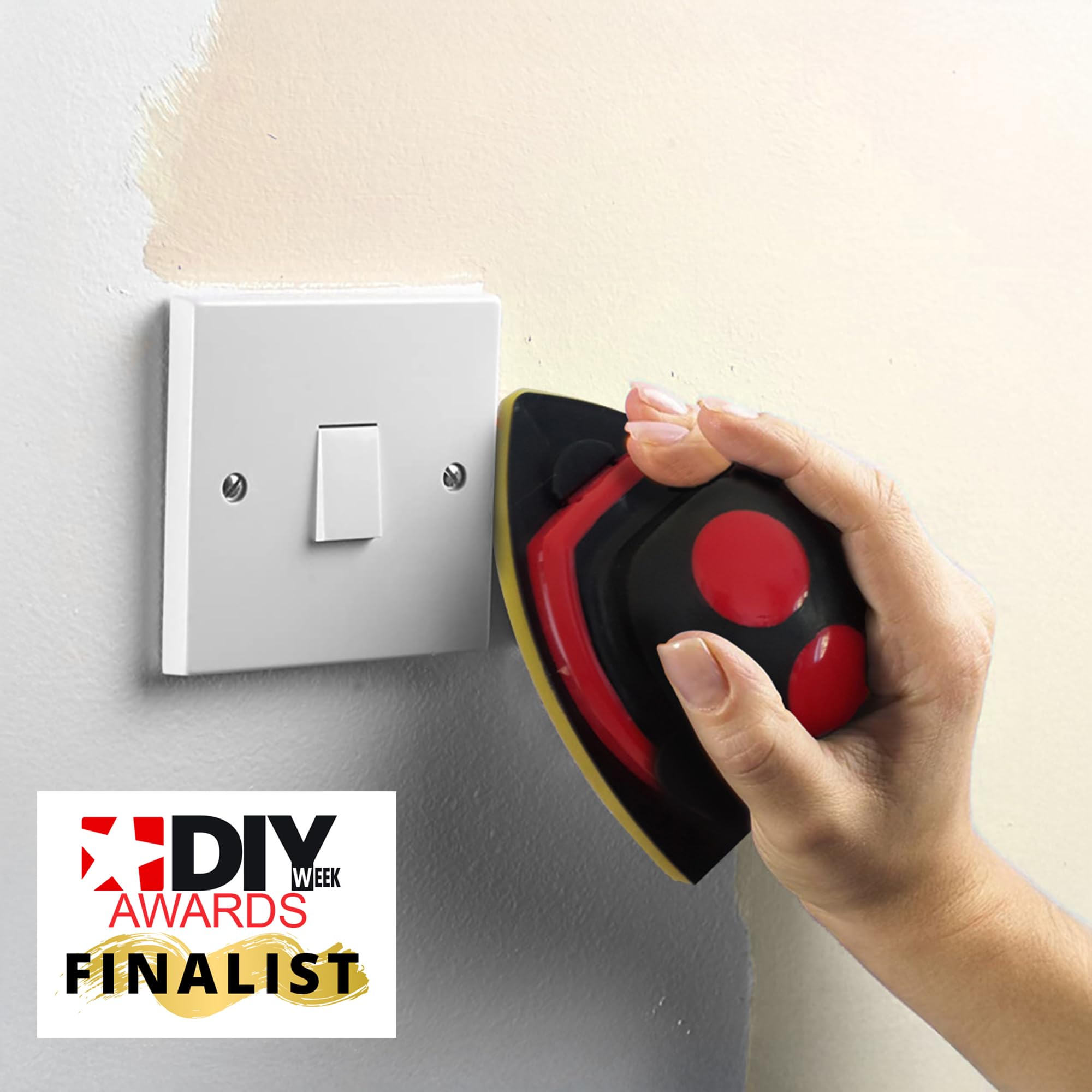 Dekton Kit de Pintura de 7 Piezas, Ideal para Pintar Cualquier habitación de Forma rápida, fácil, diseño ergonómico y Agarre cómodo. Incluye Bandeja Rectangular de 9 Pulgadas, Bandeja de Almohadilla
