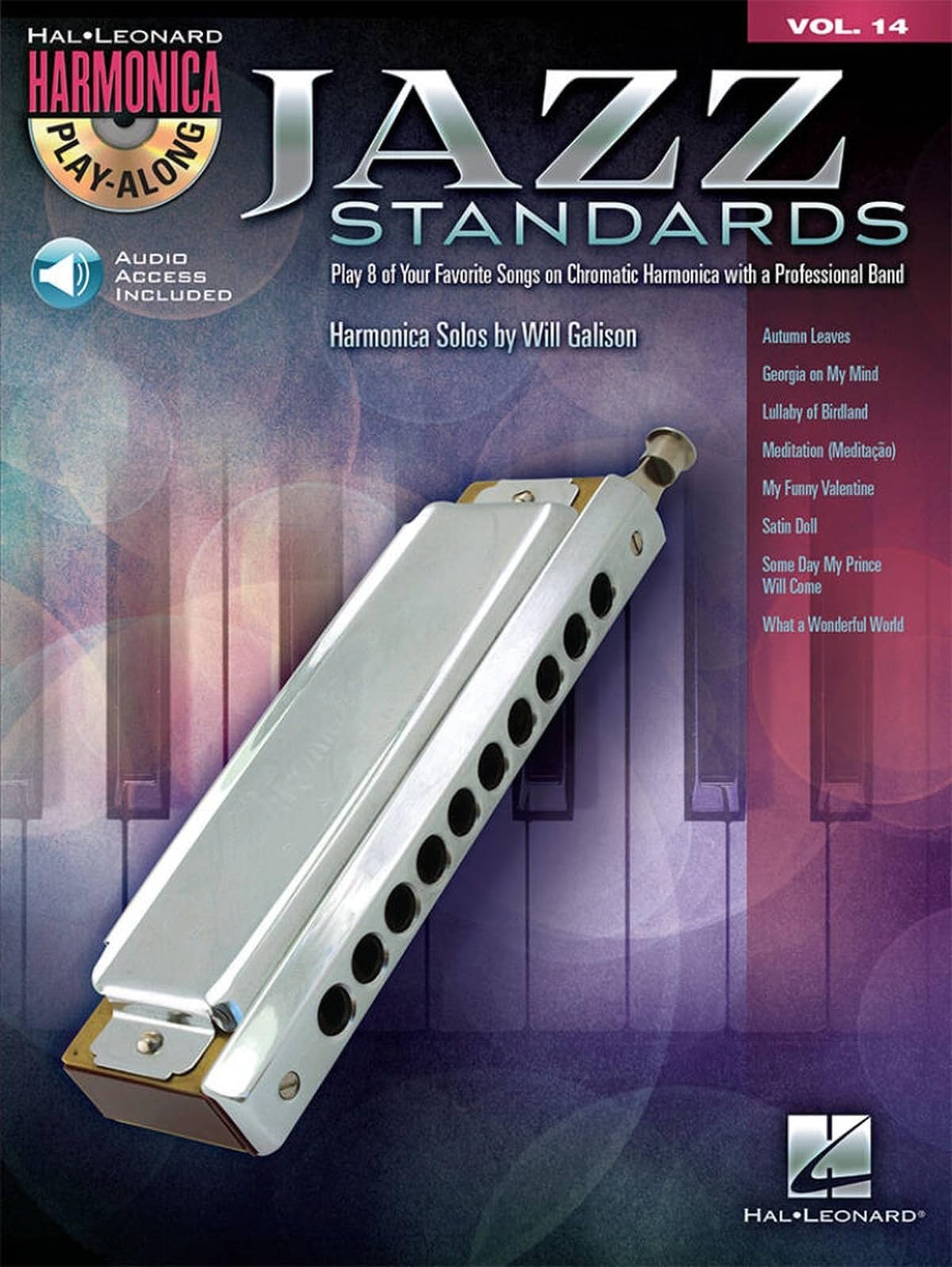 Harmonica Play-Along Volume 14: Jazz Standards: Jazz Standards (Book/CD) (Hal Leonard Harmonica Play-along)