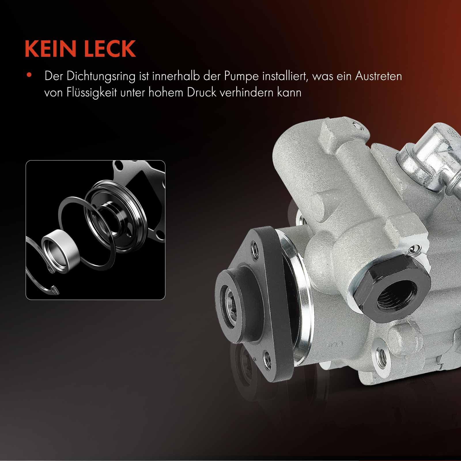 Frankberg Servopumpe Hydraulikpumpe Lenkung Kompatibel mit A4 8D2 8D5 B5 1.6L-1.9L 1994-2001 P.a.s.s.a.t 3B2 3B3 3B5 3B6 1.6L-2.4L 1996-2005 Superb I 3U4 Replace# 8D0145156K