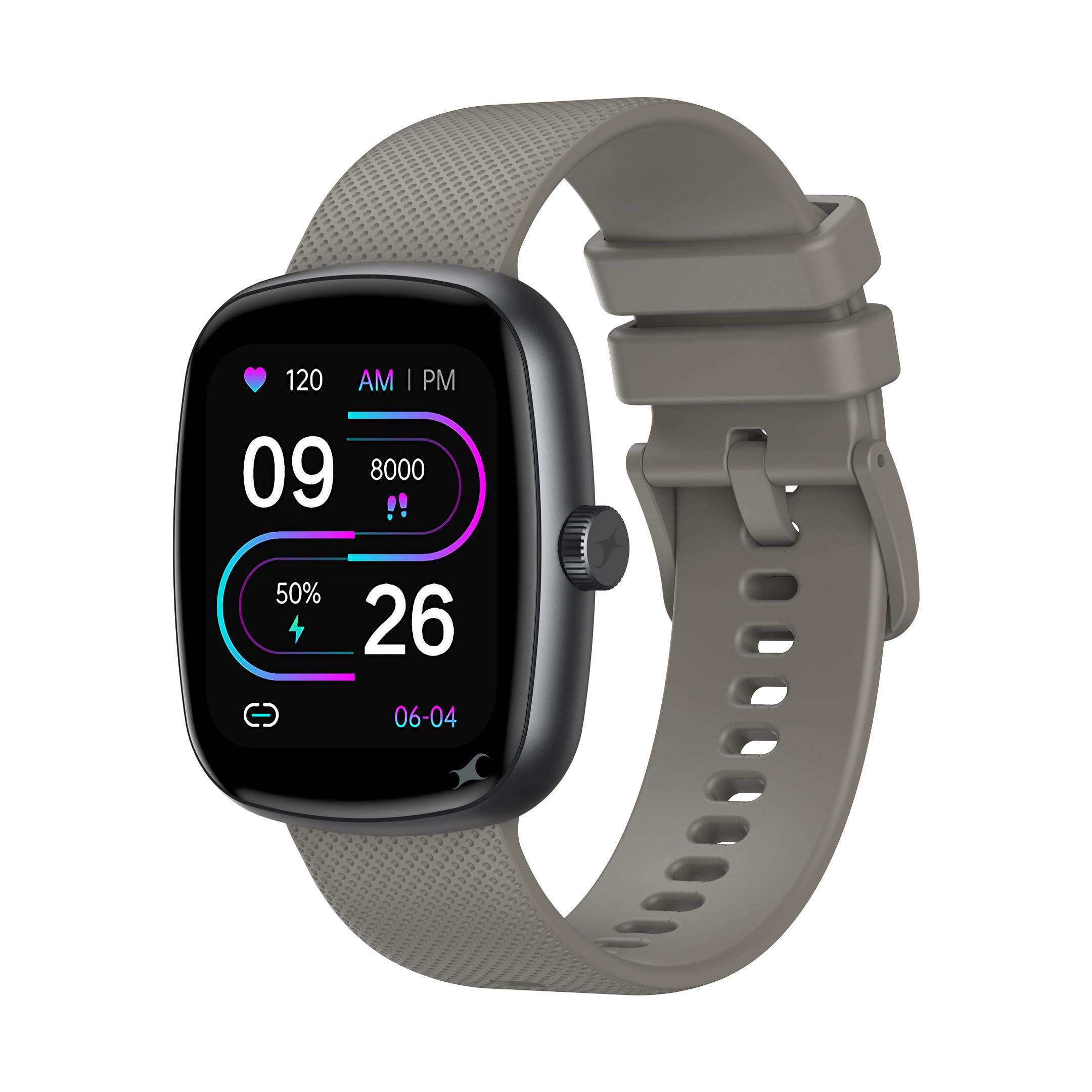 Fastrack Jupiter S3 Smartwatch with 1.83” TFT 2.5D Display, Push Button & Rotary Crown,BT Calling,HRM, SpO2 & Sleep Tracking,Multiple Menu Styles,IP68,24/7 Health Suite,Up to 5 Days Battery - Grey-picture-23