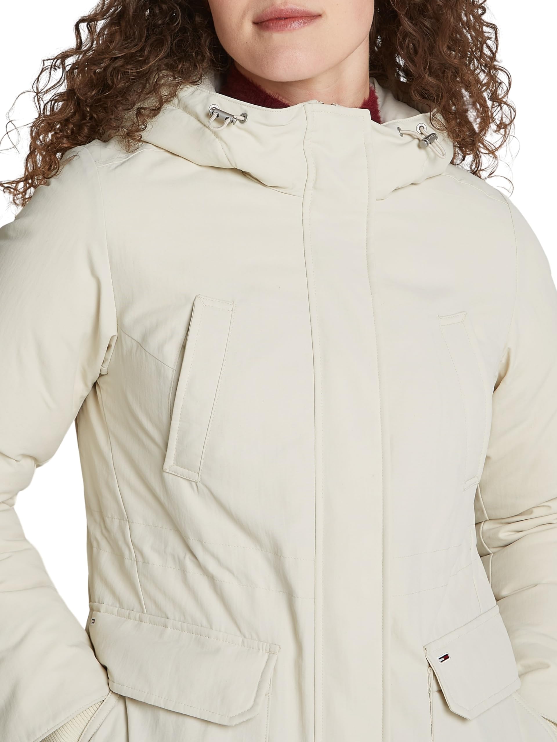 Tommy Jeans Donna Parka con Cappuccio